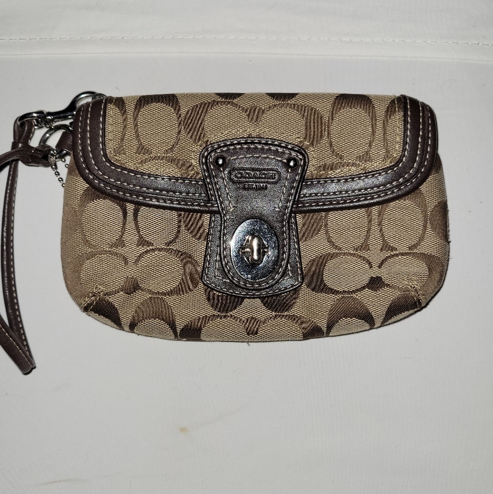 Coach wristlet/wallet